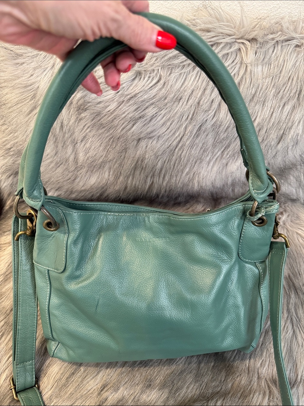 Wanderers Travel Co. Women’s Leather Hobo Bag - Classic Everyday Handbag